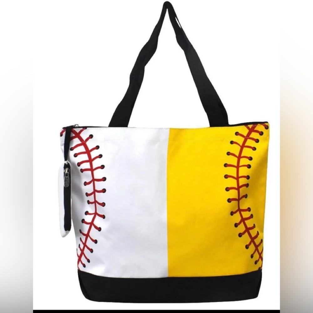 Baseball and Softball NGIL Canvas Tote Bag